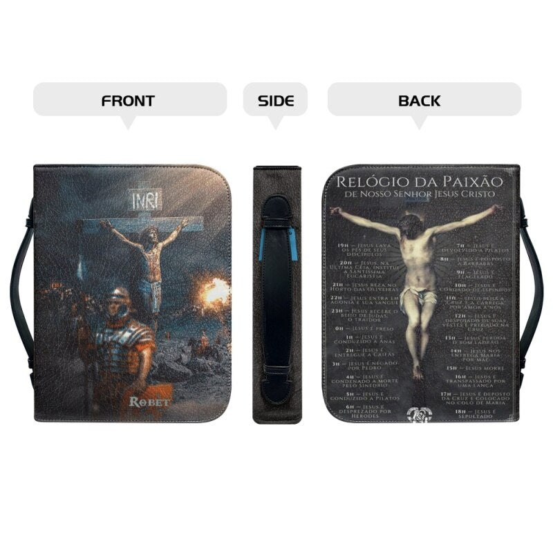 Personalized Crucifixion Chronicle Bible Cover