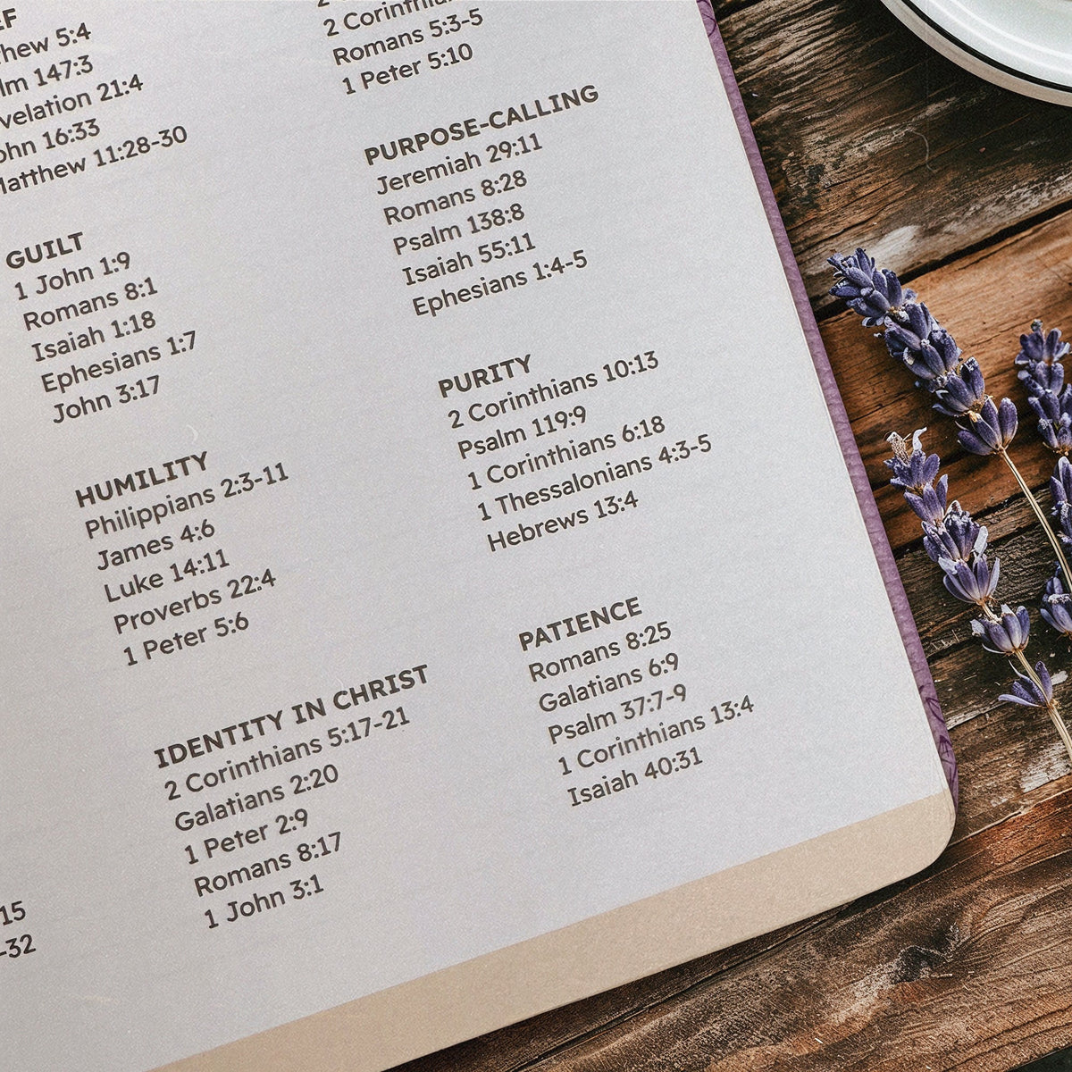 Still Psalm 46:10 Leather Prayer Journal