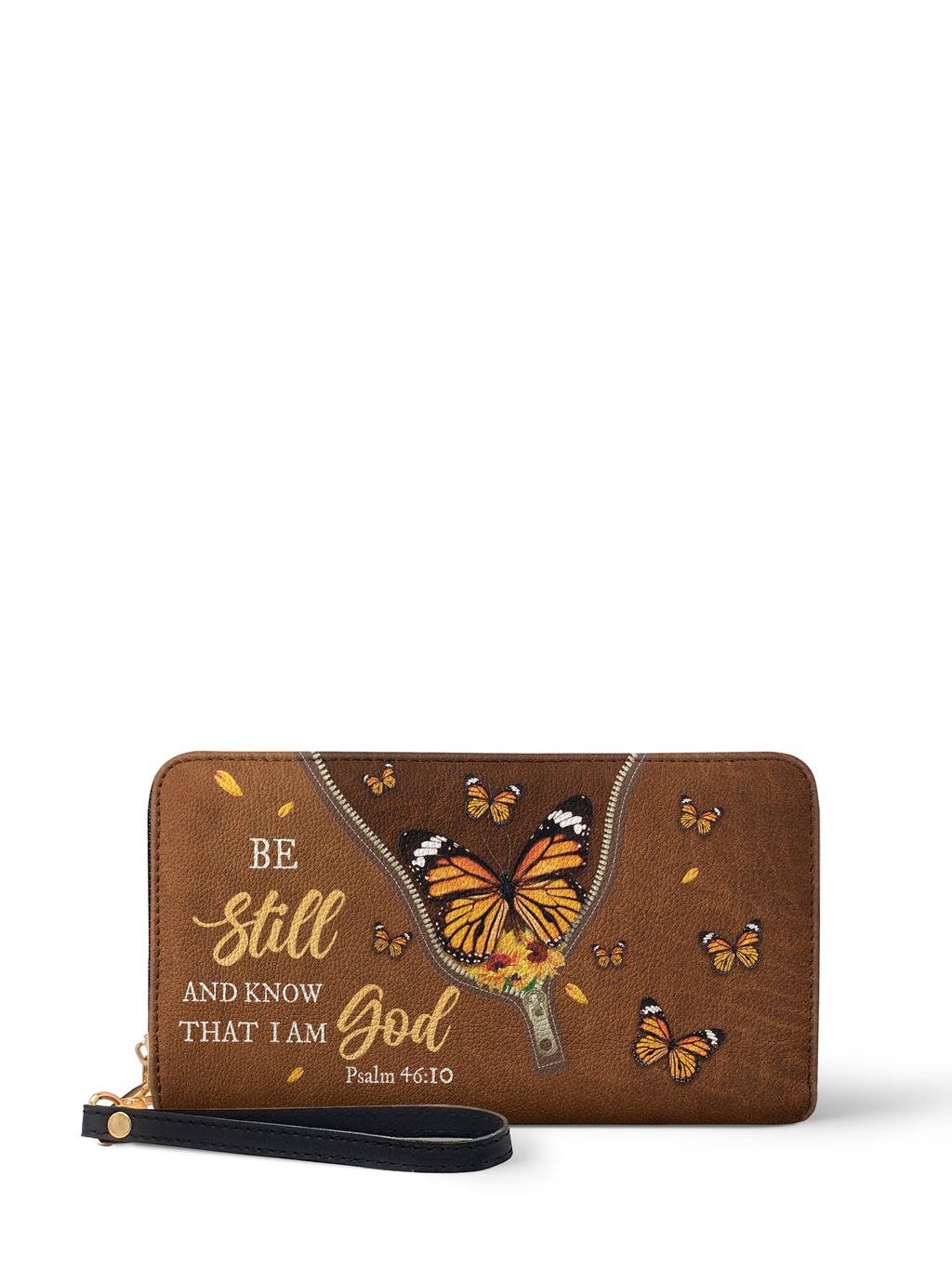 Serene Psalm 46:10 Scripture Wallet