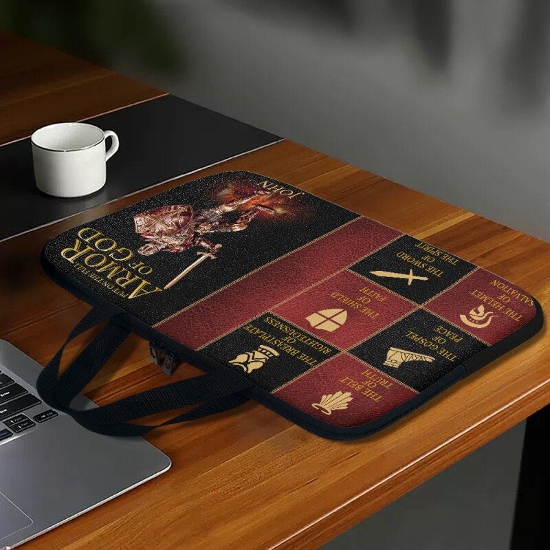 Full Armor of God Personalized Laptop Bag