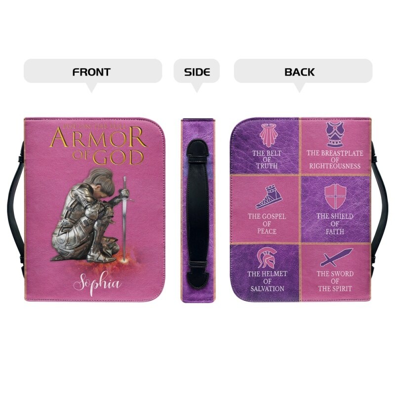 Full Armor of God Personalized Bible Cover