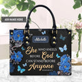 She Who Kneels Before God Leather Handbag