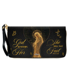 Personalized Christian Leather Handbag & Wallet Set