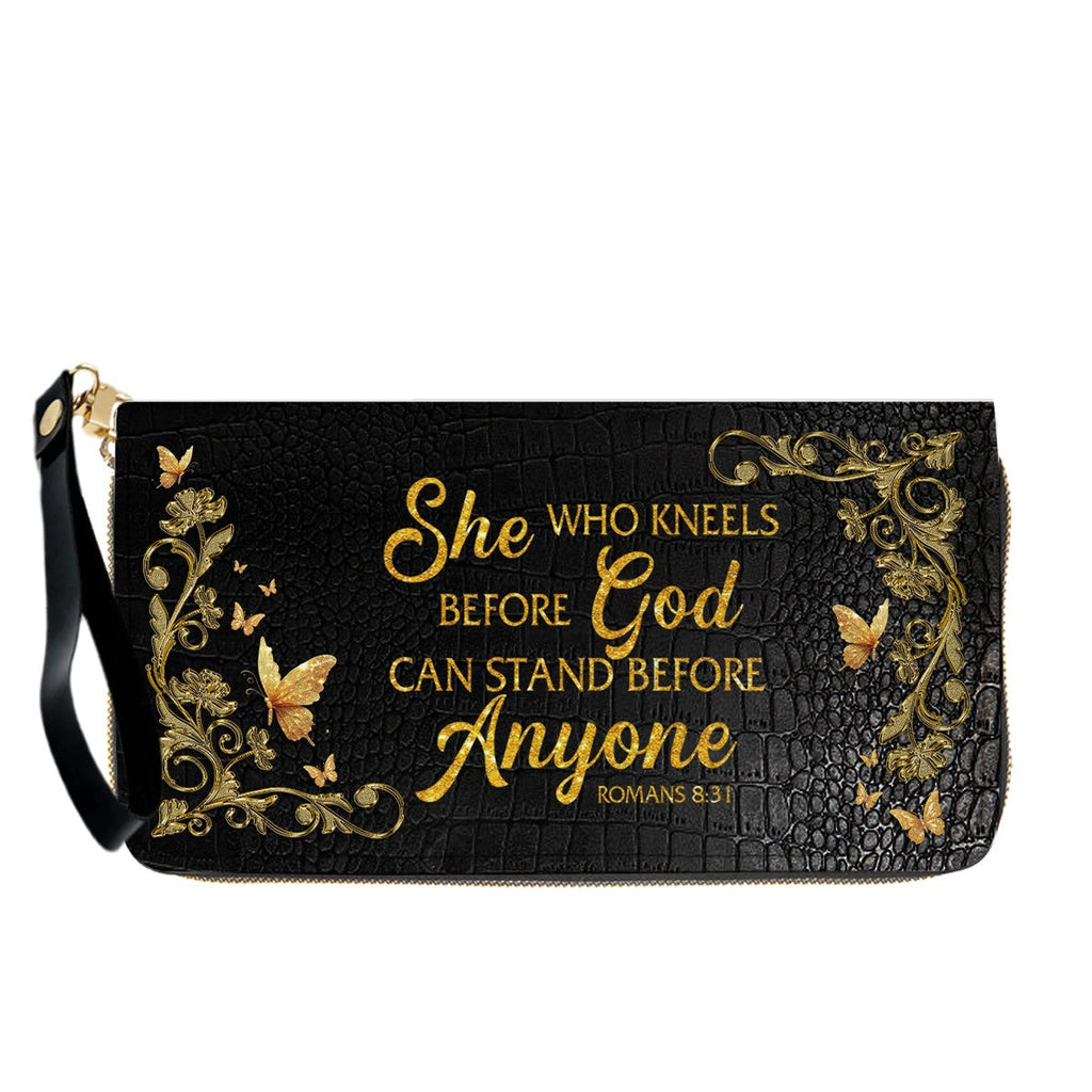 Personalized Christian Leather Handbag