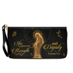 Personalized Christian Leather Handbag & Wallet Set