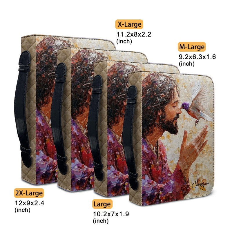 God Blessed The Broken Road Custom Bible Cover