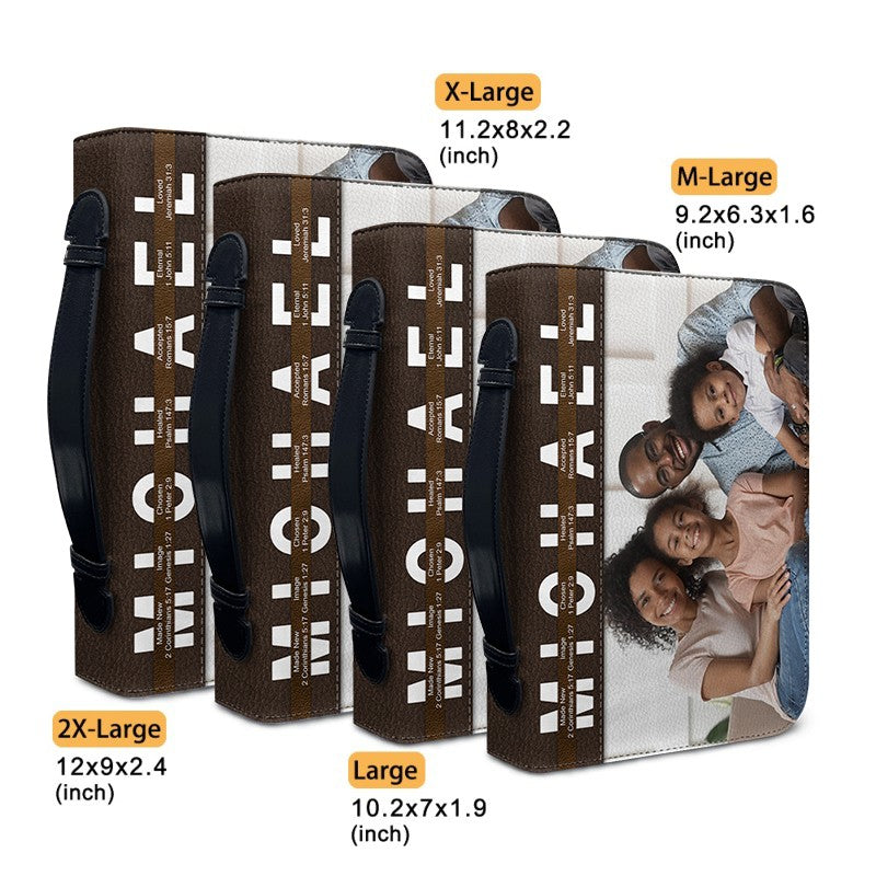 Personalized Sacred Name Meaning Bible Cover