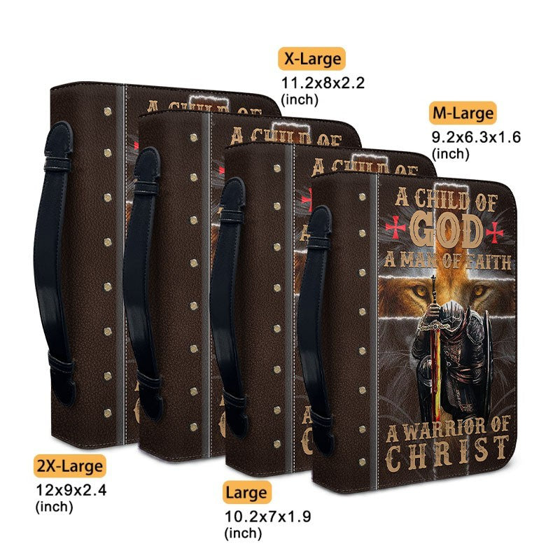 Personalized Warrior of Christ Bible Cover