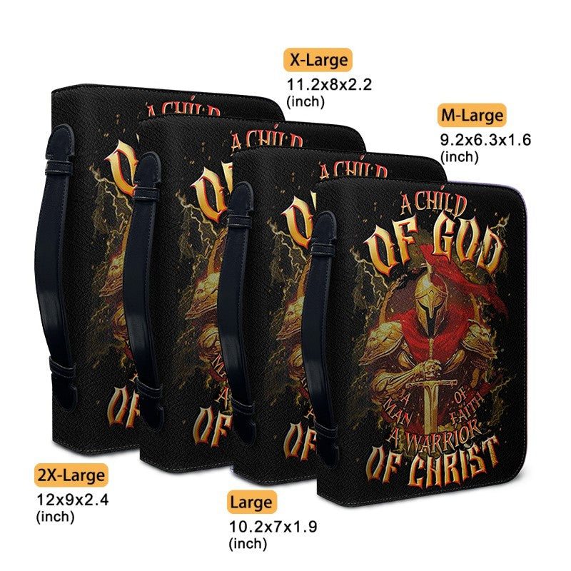 Child of God Warrior Personalized Bible Cover