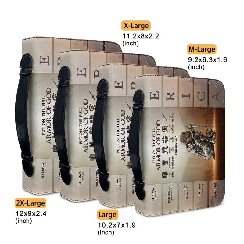 Full Armor of God Personalized Bible Cover