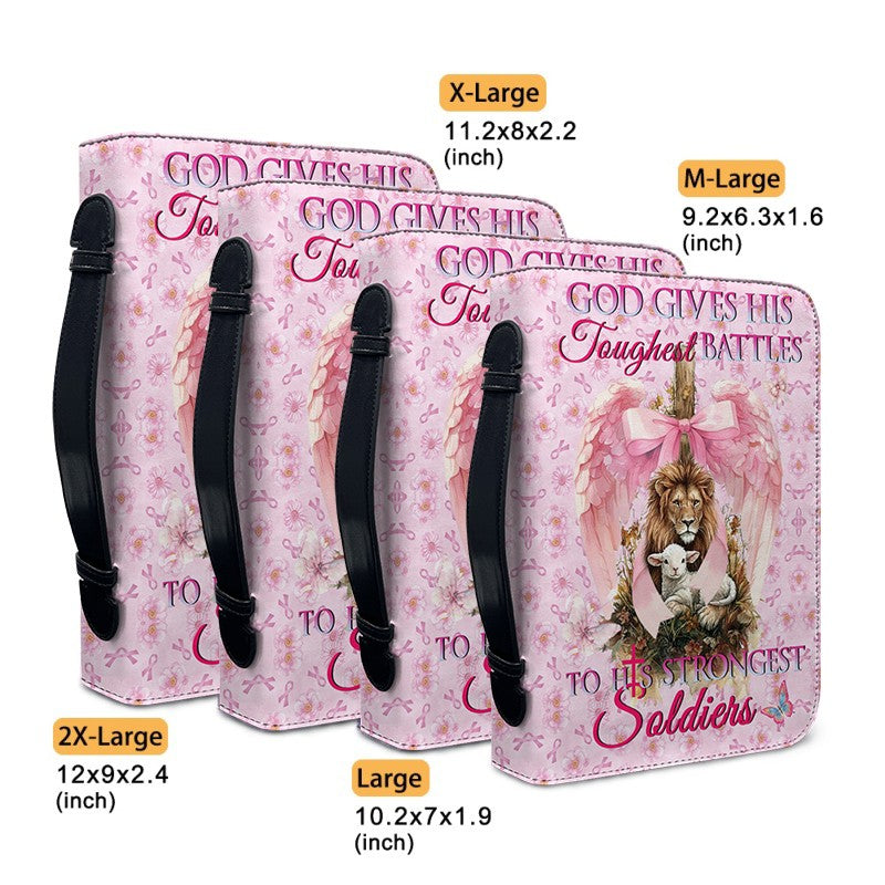 Cancer Warrior Faith Personalized Bible Cover