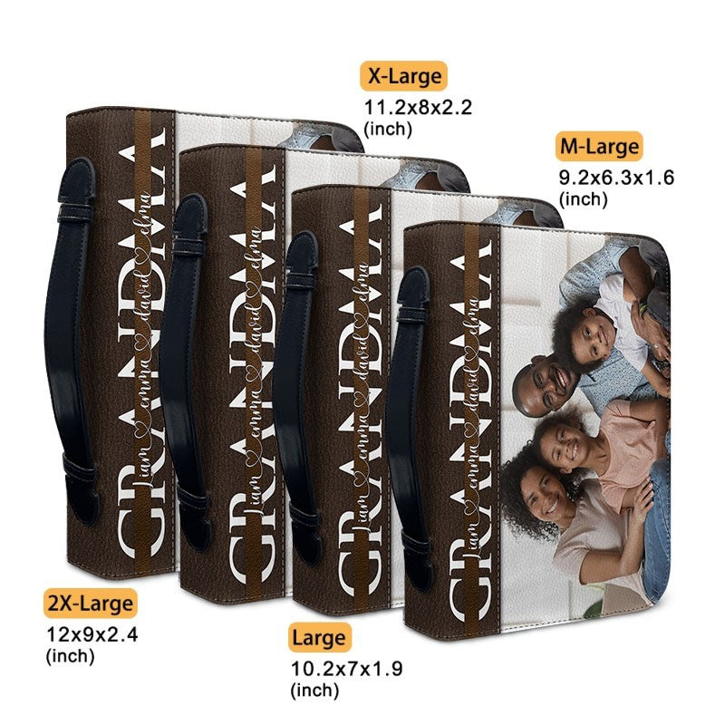 Personalized Family Photo Bible Cover