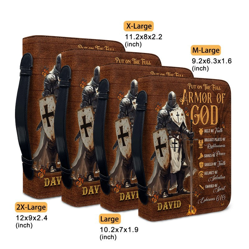 Armor of God Personalized Bible Cover