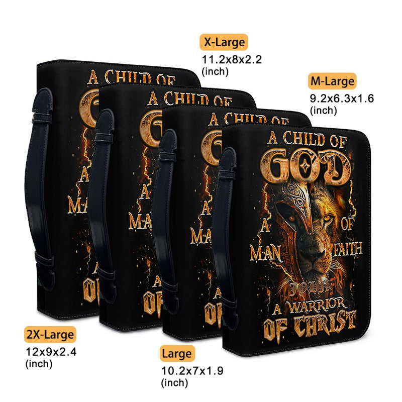 Personalized Warrior of Christ Bible Cover