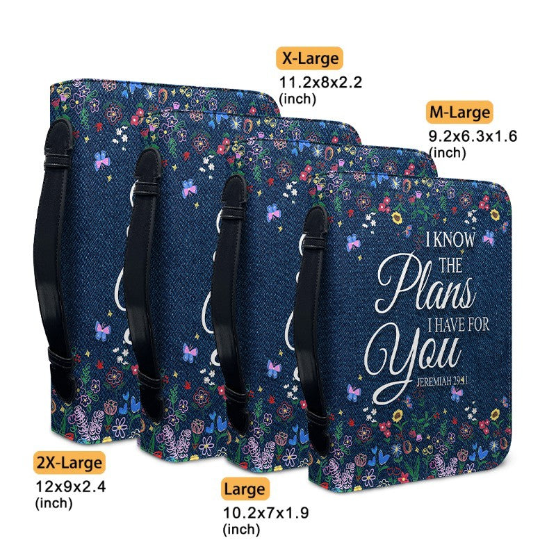 Personalized I Know The Plans Bible Cover