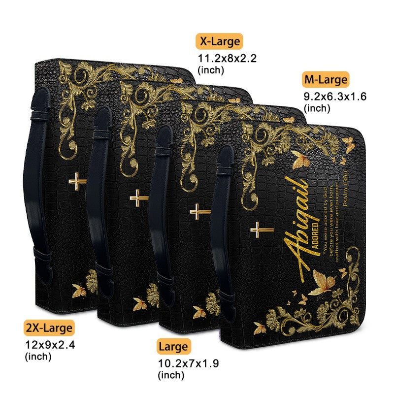 Personalized Name Meaning Bible Cover
