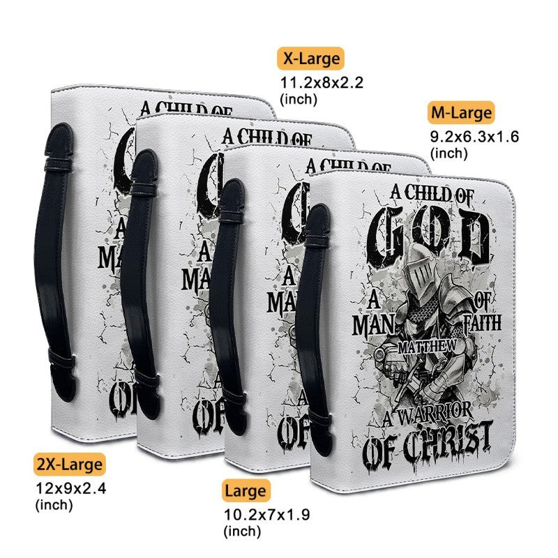 Warrior of Christ Personalized Bible Cover