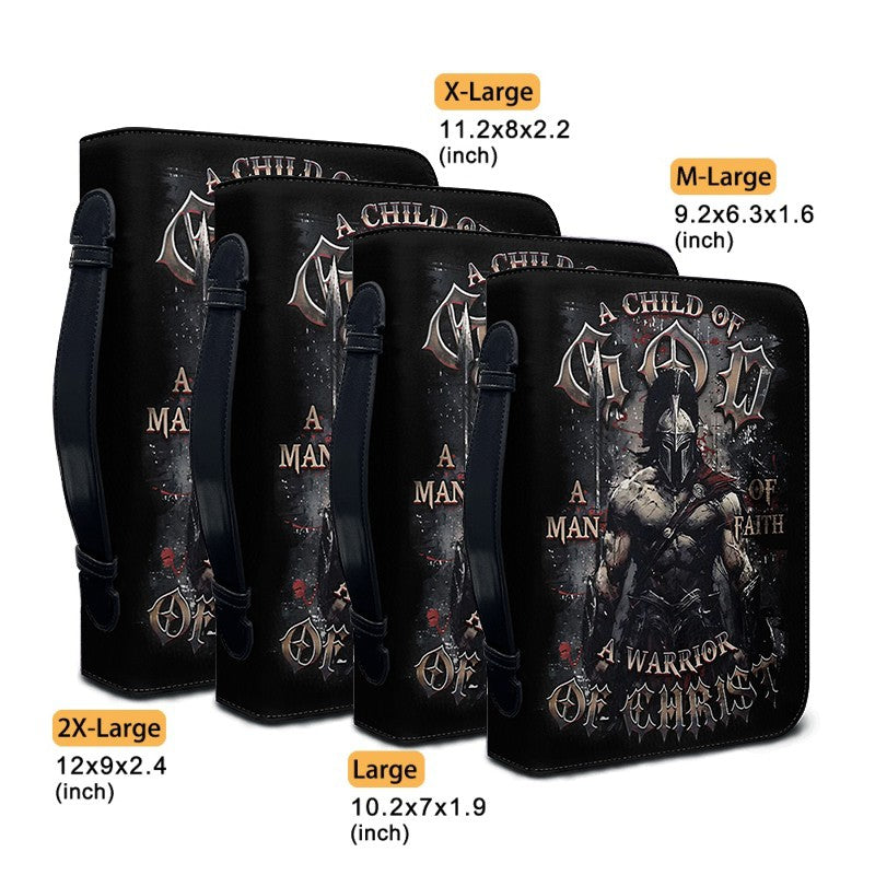 Personalized Warrior of Christ Bible Cover