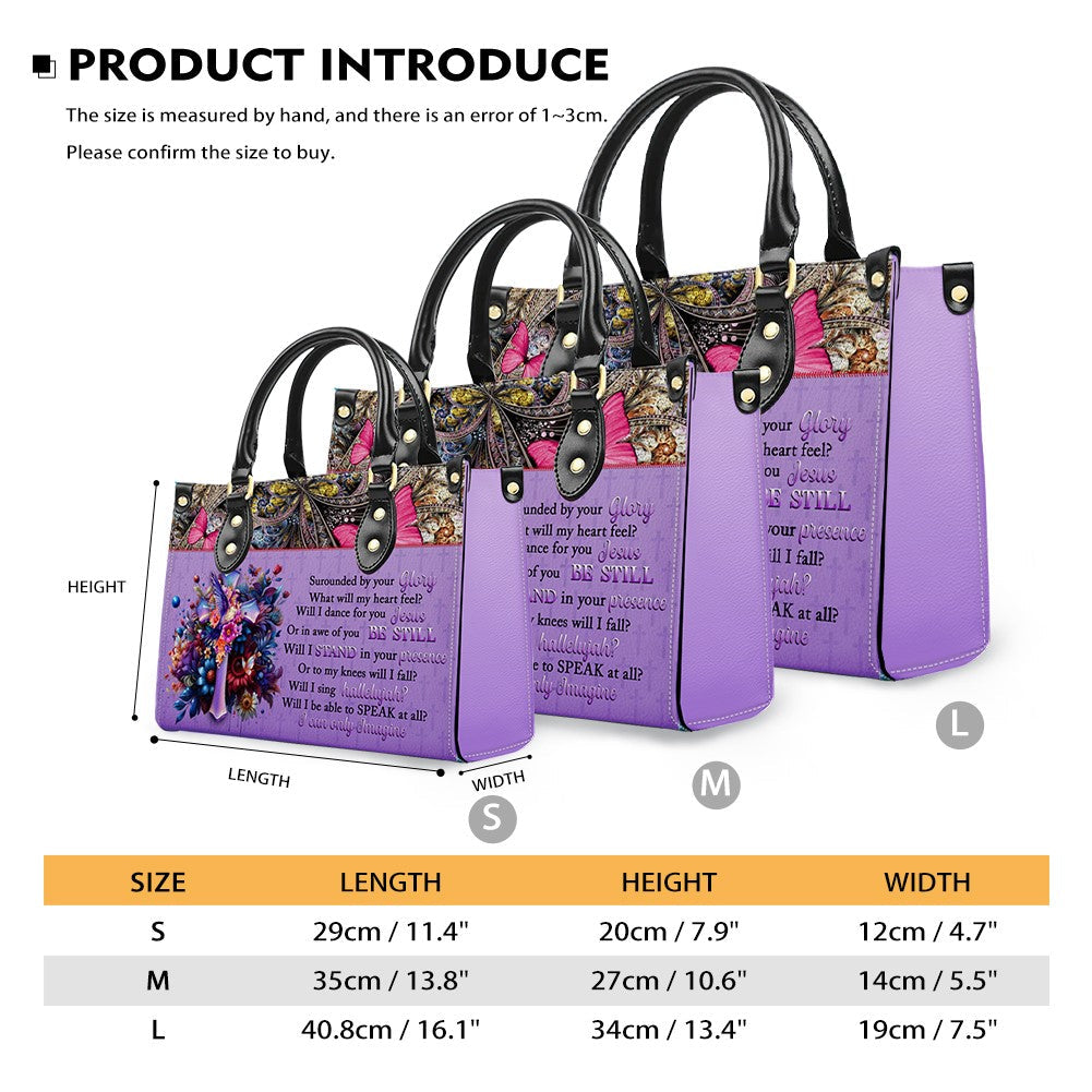 Way Maker Miracle Worker Leather Tote Bag