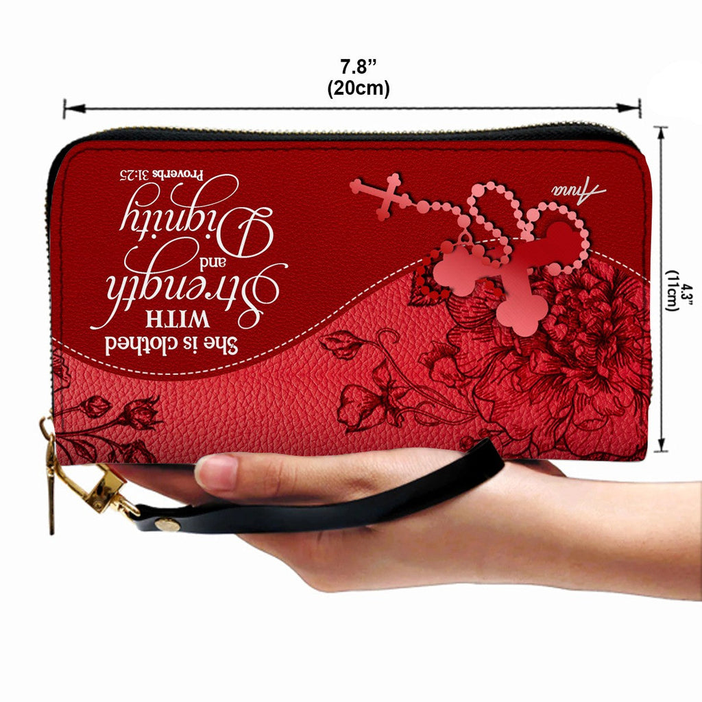 Personalized Christian Handbag & Clutch Set