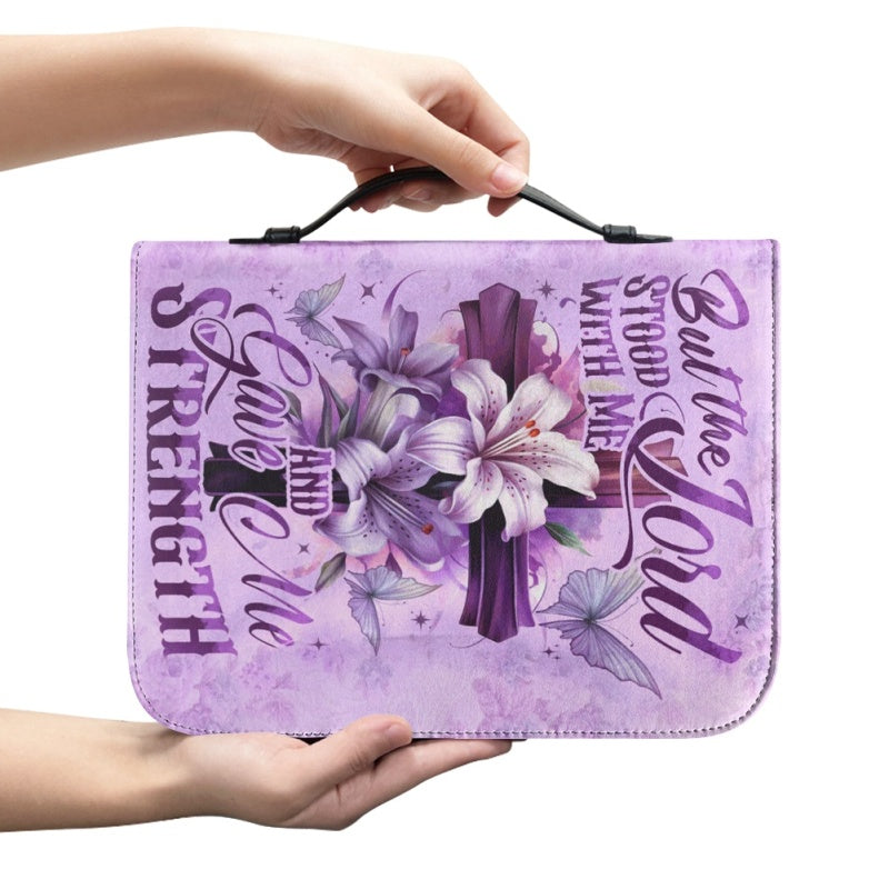 Personalized Lily Flower Bible Cover