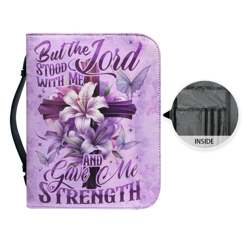 Personalized Lily Flower Bible Cover
