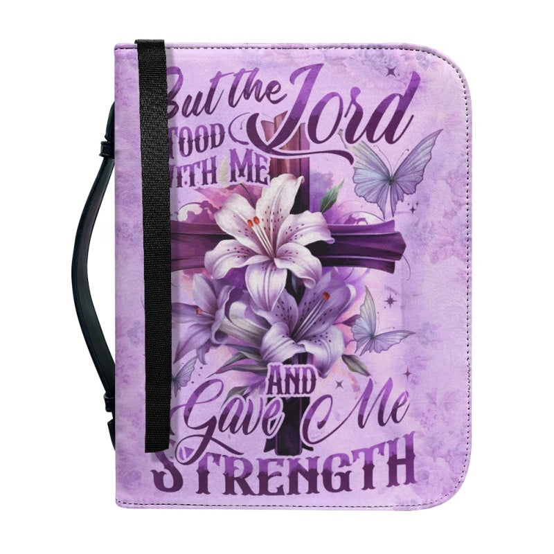 Personalized Lily Flower Bible Cover