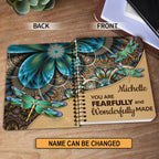 Personalized "Fearfully & Wonderfully Made" Spiral Journal