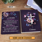 Personalized "I Can Imagine" Christian Spiral Journal