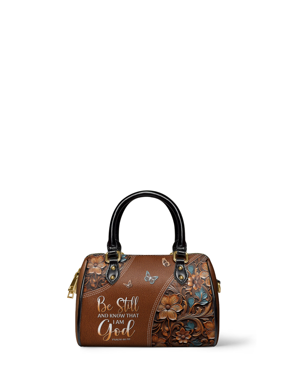 Stillness Psalm 46:10 Mini Satchel Bag