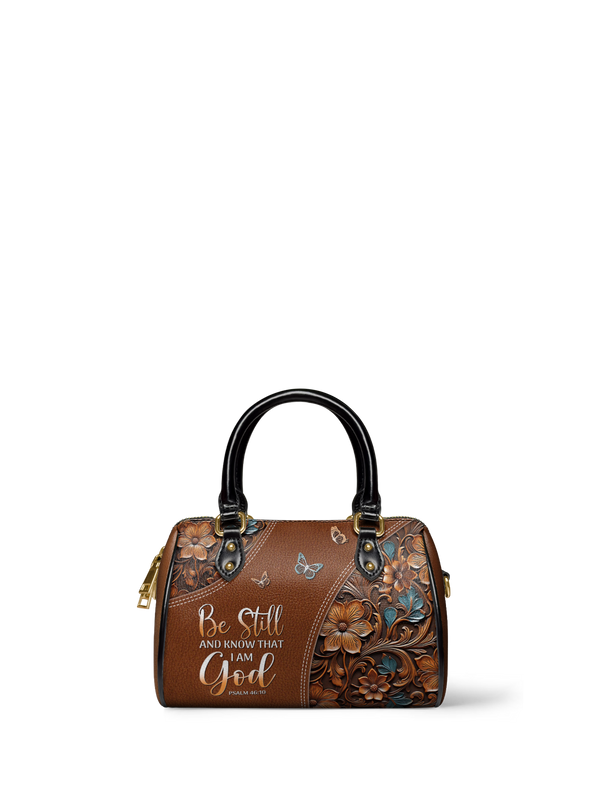 Stillness Psalm 46:10 Mini Satchel Bag
