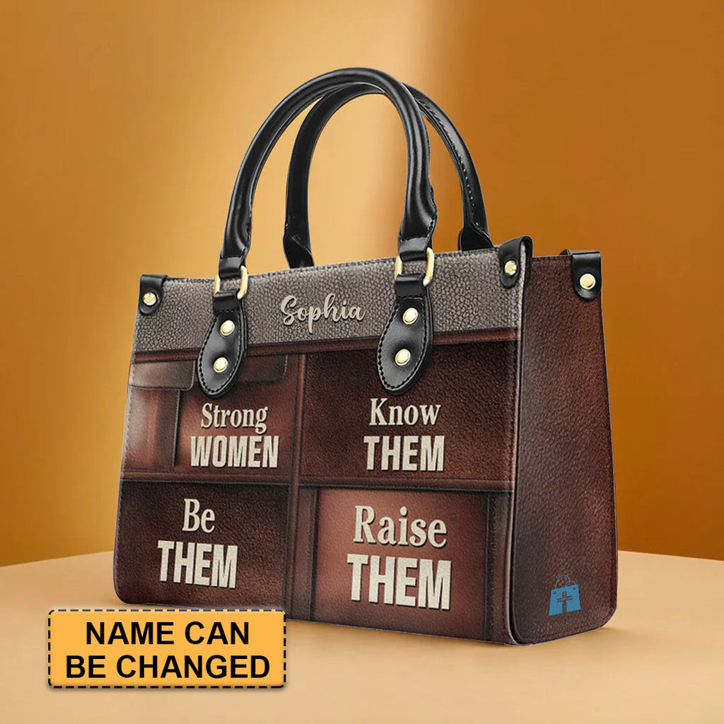 Personalized Strong Women Leather Handbag