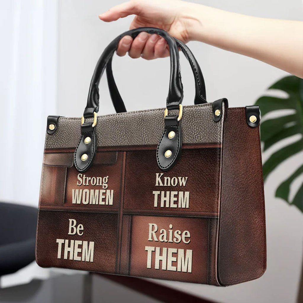 Personalized Strong Women Leather Handbag