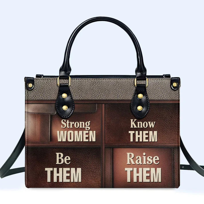 Personalized Strong Women Leather Handbag