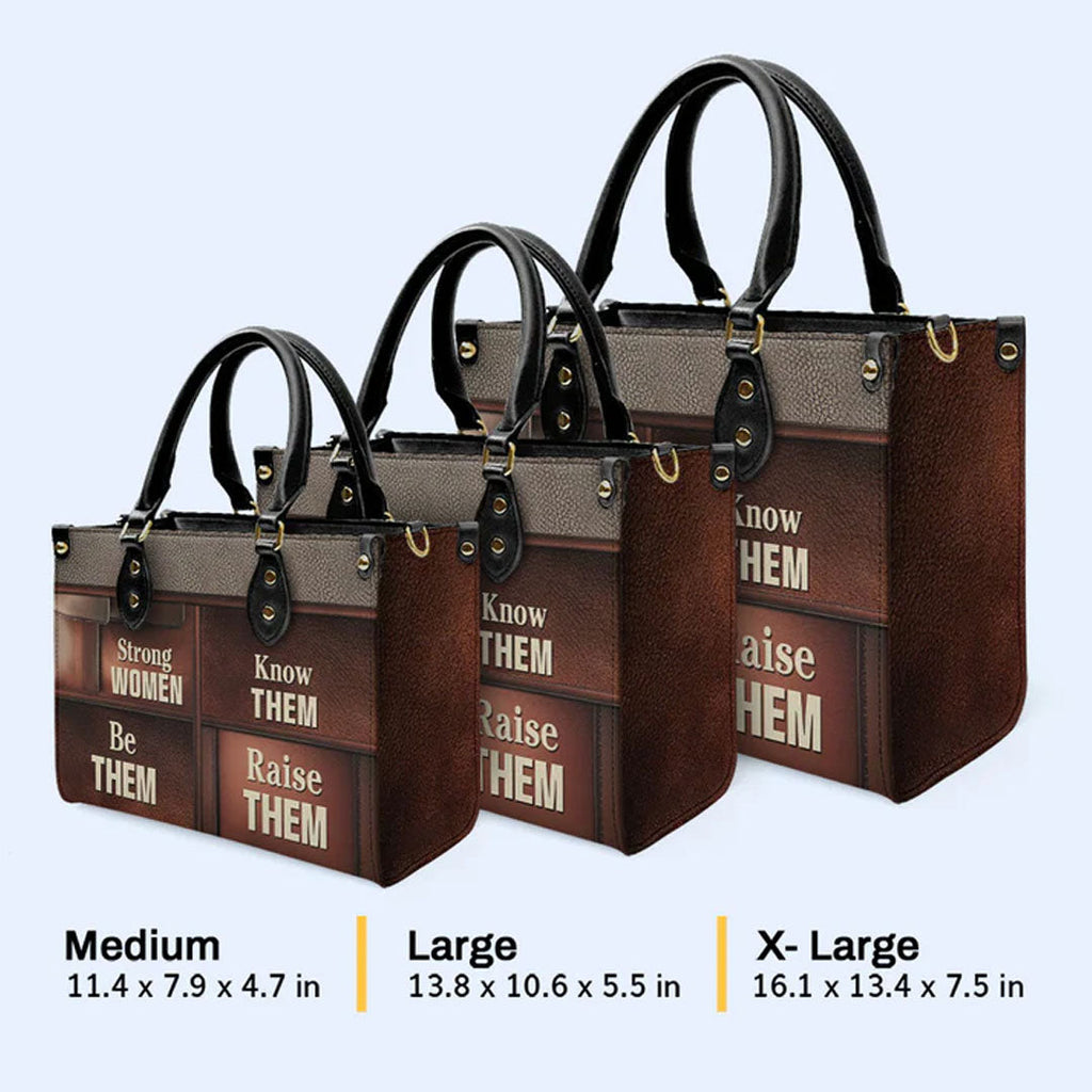 Personalized Strong Women Leather Handbag