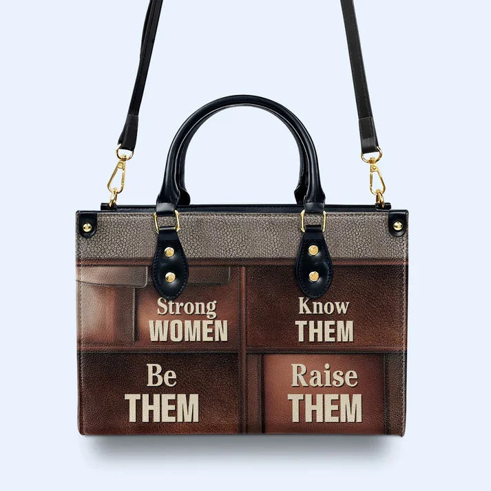 Personalized Strong Women Leather Handbag