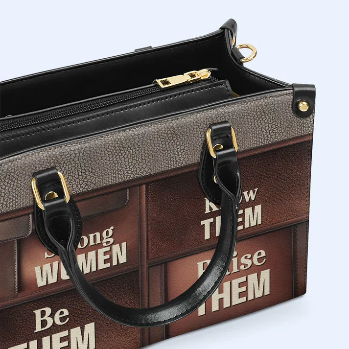 Personalized Strong Women Leather Handbag