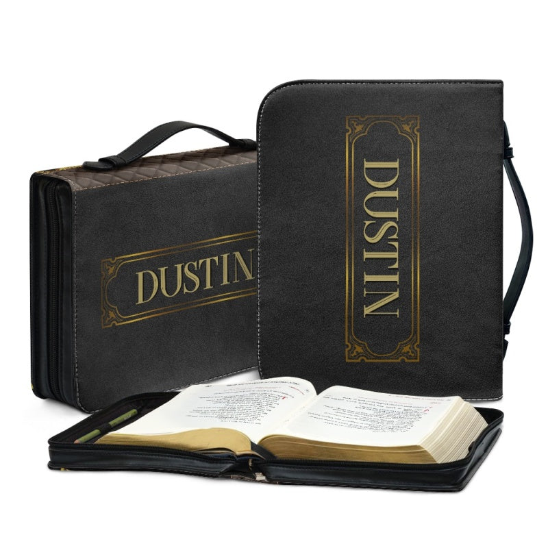 Personalized To My Girlfriend Bible Cover