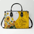 Personalized Christian Leather Handbag