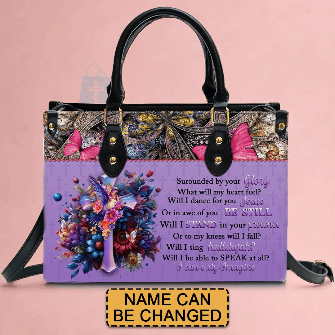 Way Maker Miracle Worker Leather Tote Bag