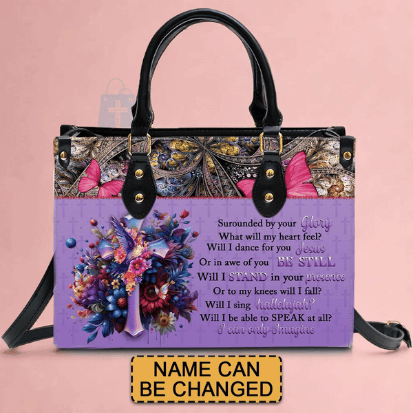 Way Maker Miracle Worker Leather Tote Bag