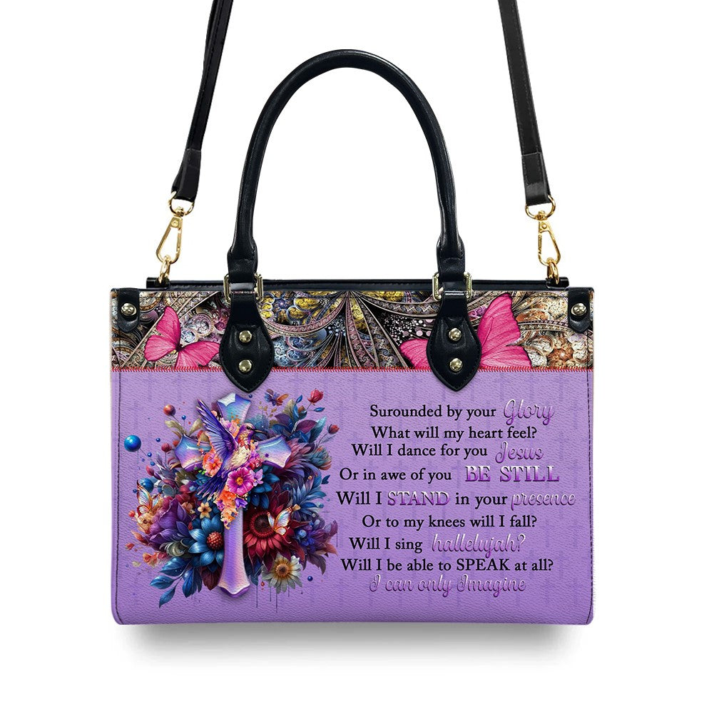 Way Maker Miracle Worker Leather Tote Bag