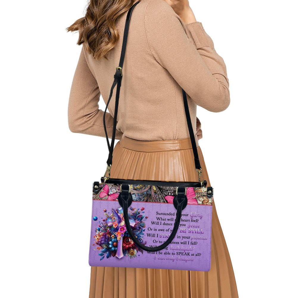 Way Maker Miracle Worker Leather Tote Bag