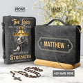 Divine Guardian Bible Cover - 2 Timothy 4:17
