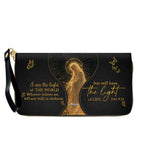 Personalized Christian Leather Handbag & Wallet Set