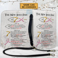 Personalized Jesus Fish Bible Cover