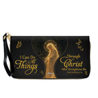 Personalized Christian Leather Handbag & Wallet Set