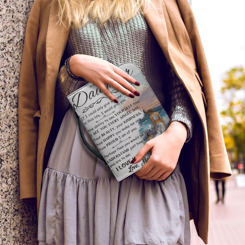 Personalized To My Daughter From Mom Bible Cover