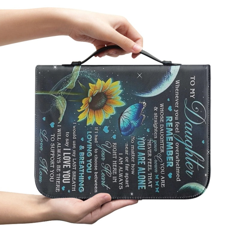 To My Daughter Personalized Bible Cover