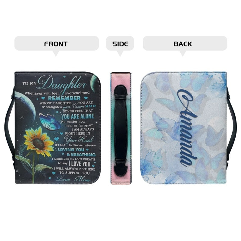 To My Daughter Personalized Bible Cover